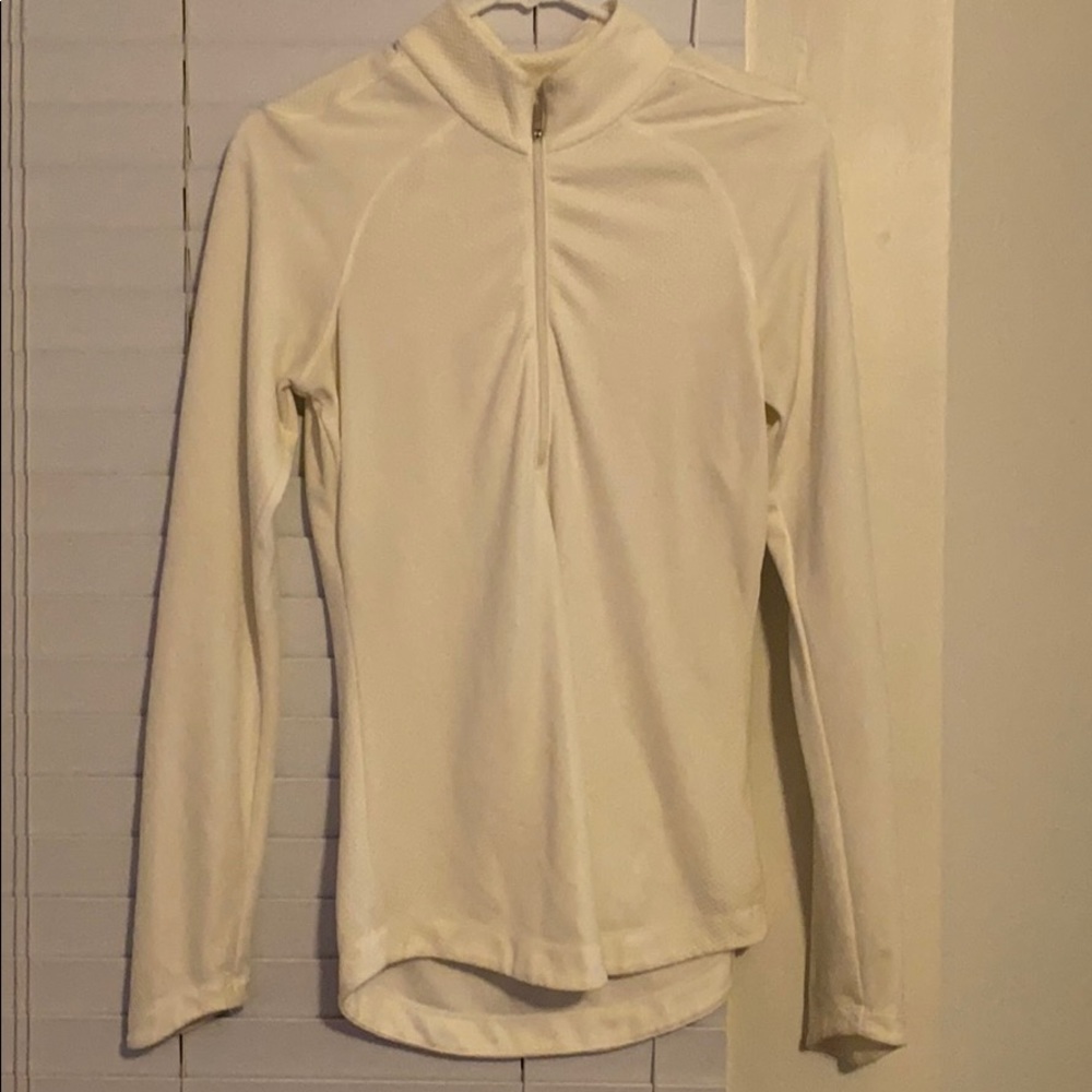 White Nike Golf pullover